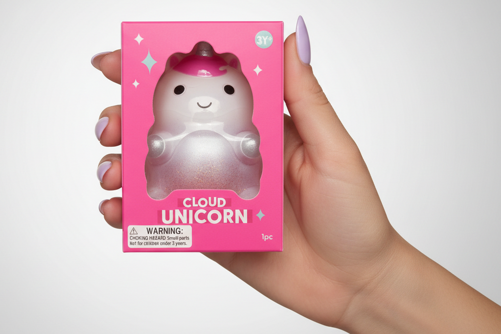 J'adore - Cloud-Unicorn  Sensory Squeeze Toy