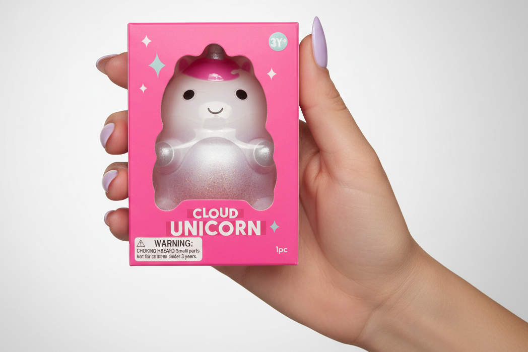 J'adore - Cloud-Unicorn  Sensory Squeeze Toy