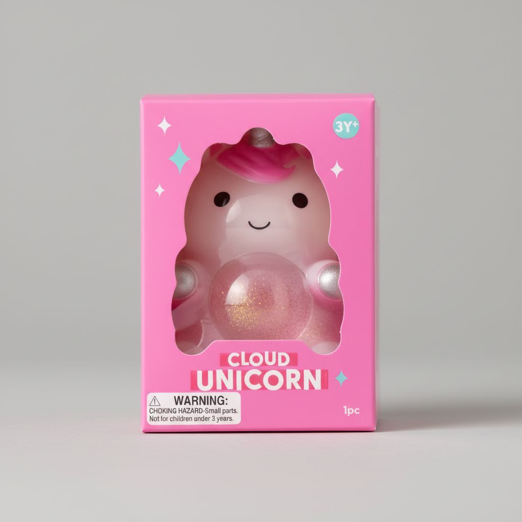 J'adore - Cloud-Unicorn  Sensory Squeeze Toy