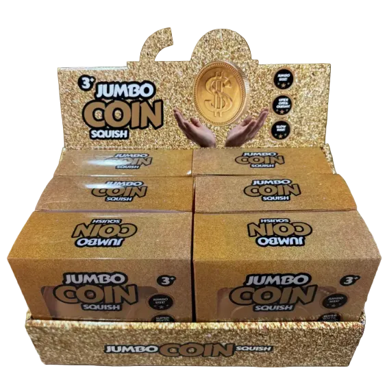 JUMBO Gold Coin Squishy
