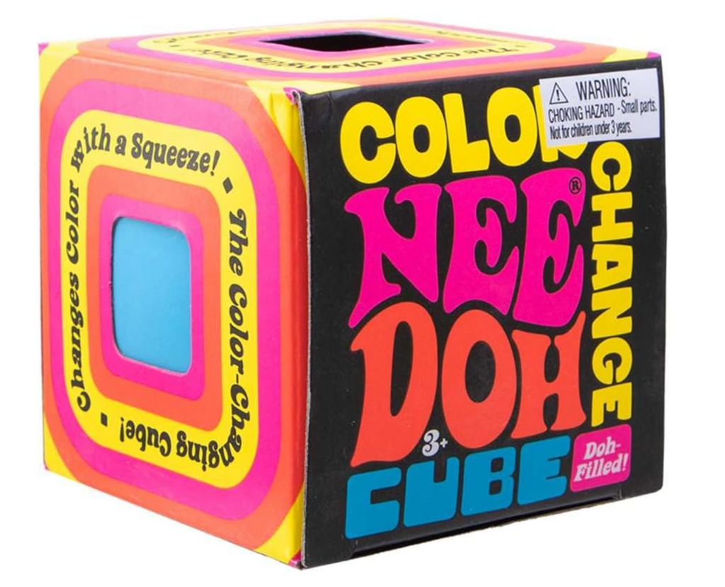 Schylling- NeeDoh- Color Change CUBE