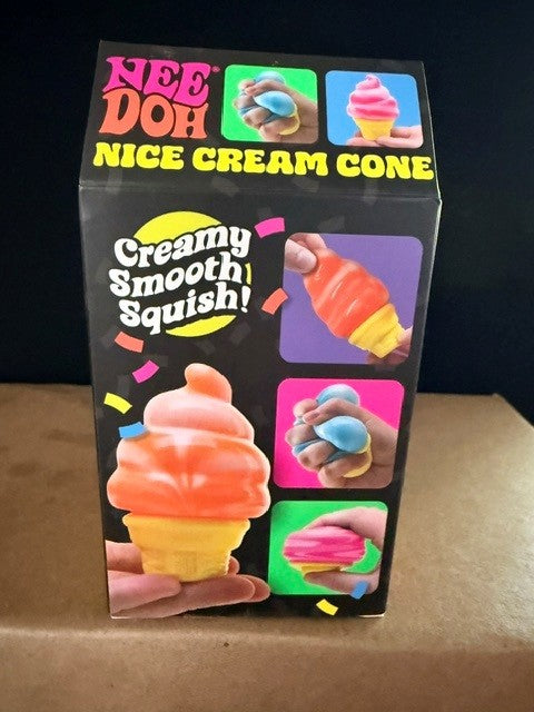 Schylling- NeeDoh- Nice Cream Cone (PINK)