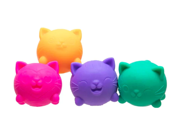 Schylling- NeeDoh- Cool Kittens (4pack)