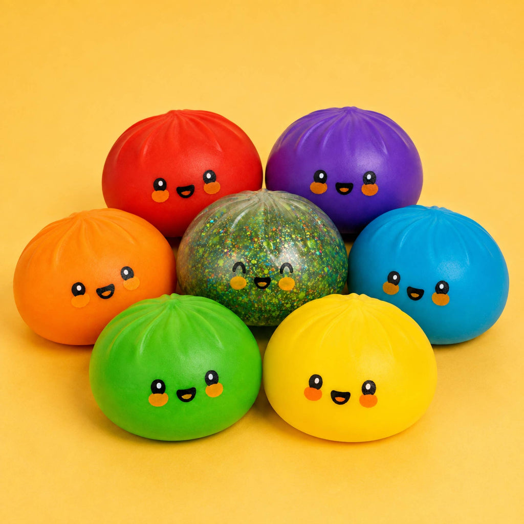 RMS Playhub- UK Exclusive- Mystery Rainbow Glitter Dumpling