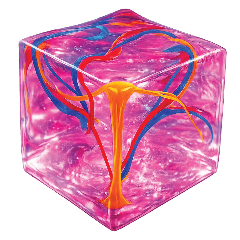 Fun Doh Squishy Charm Cube Fidget Toy