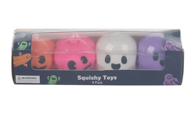 Dollar General VIRAL Halloween 4 Pack- Squishy Ghosts