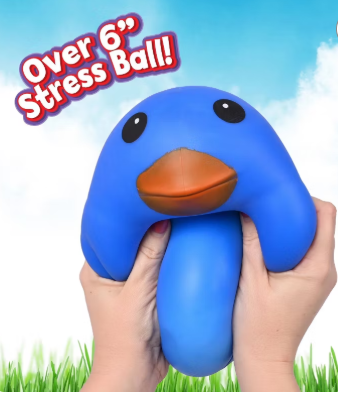 Sunny Days Squeeezy- Limited Edition Americana- JUMBO Duck