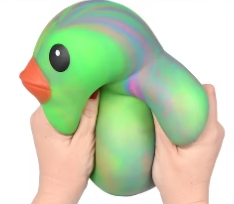 Sunny Days Squeeezy- Tie Dye- JUMBO Duck