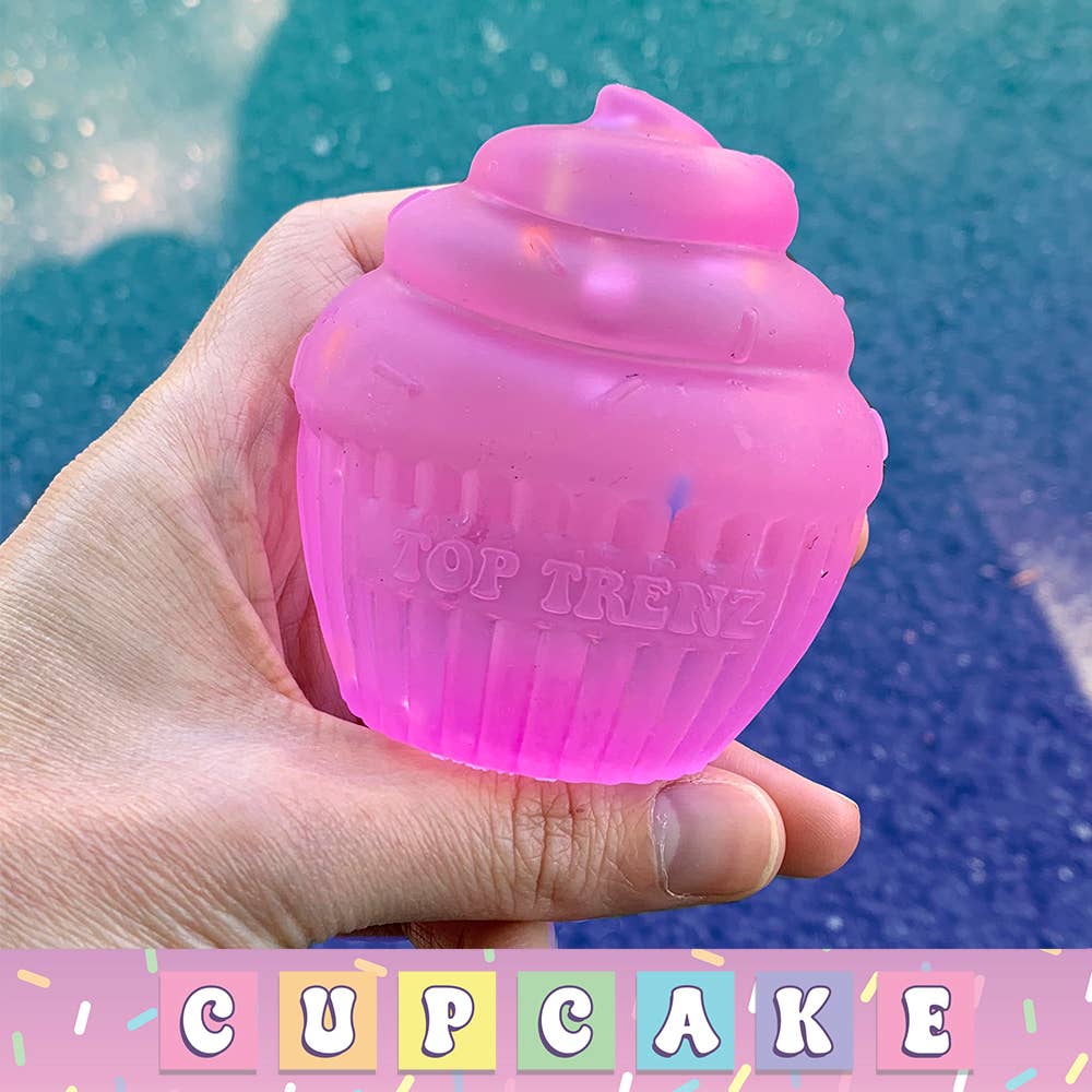 Top Trenz- Super Duper Sugar Squisher - Sprinkle Filled Cupcakes