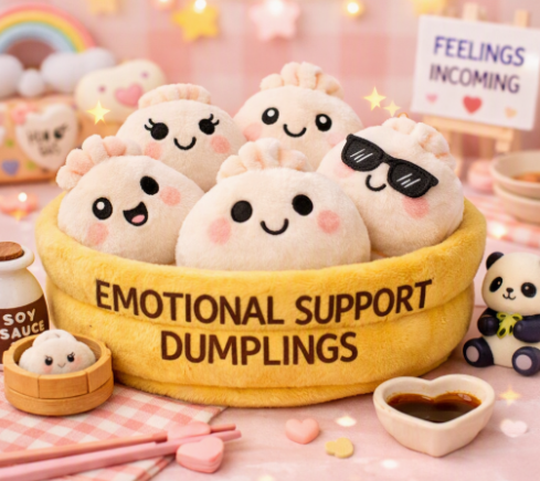 Emotional Support Dumplings by Relatable