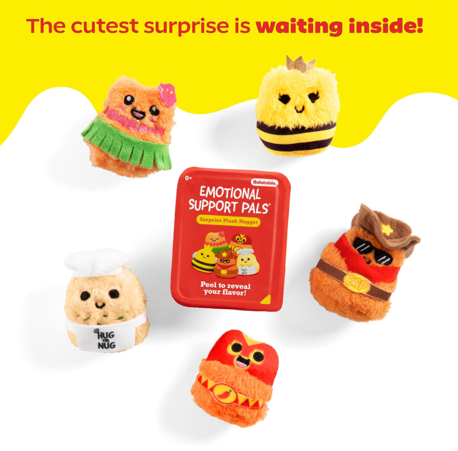 Emotional Support Pals- Plush Nugget Blindbox- by Relatable!