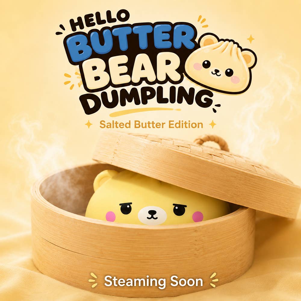 Top Trenz- Hello Bear Mystery Dumpling (Buttercream)