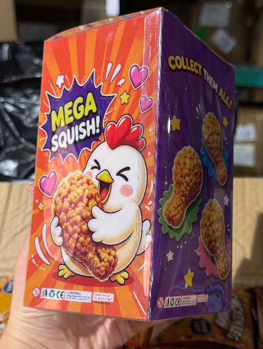 JUMBO Fried Chicken Drum Stick Squishy
