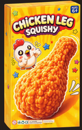 JUMBO Fried Chicken Drum Stick Squishy