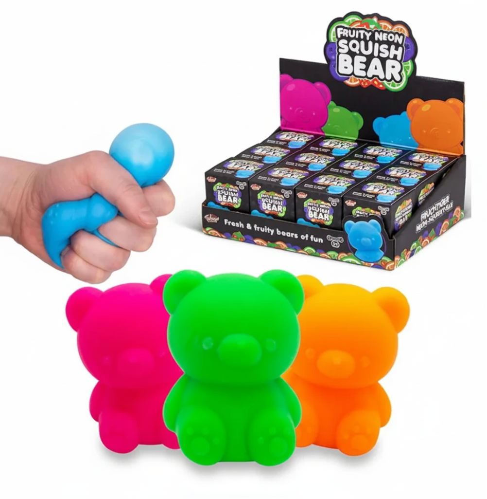 Scrunchems Fruity Neon Squish Bear