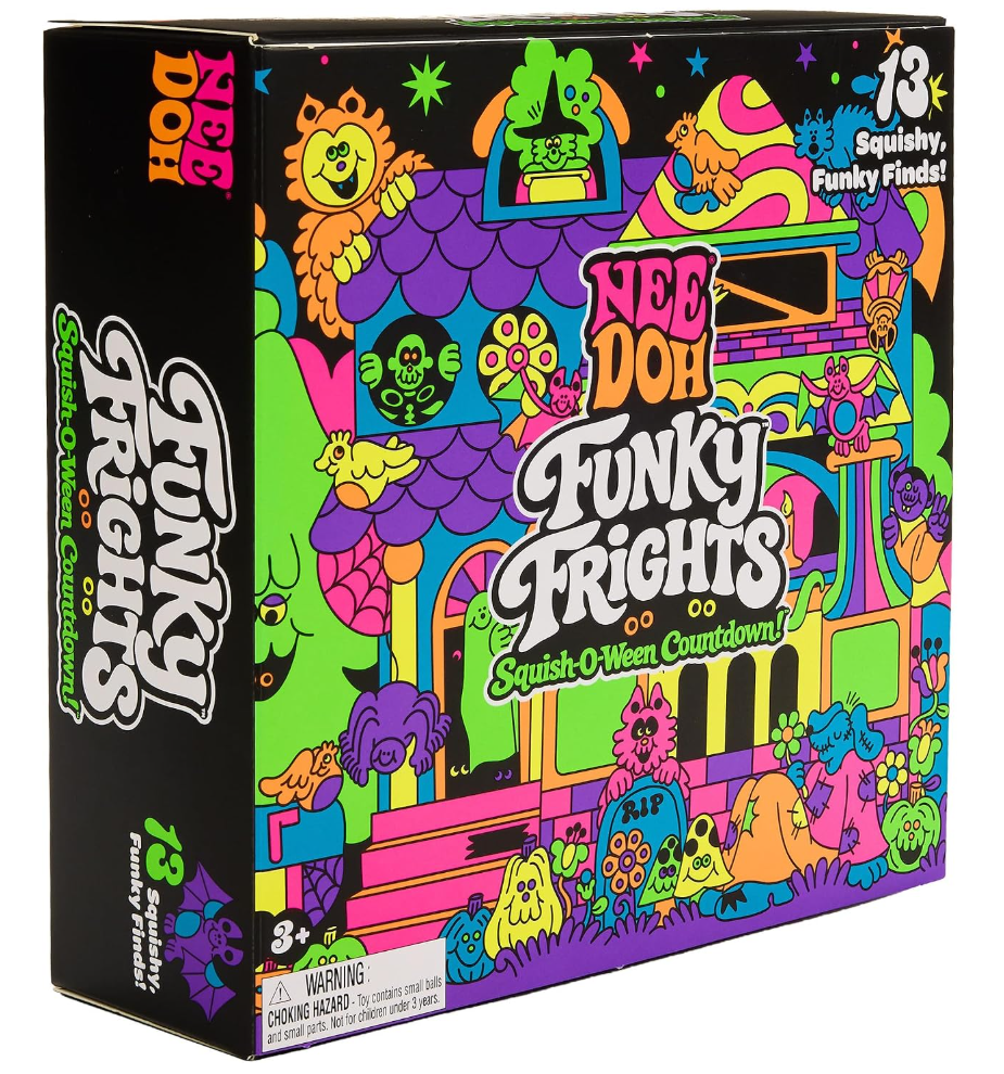 Schylling- NeeDoh- Funky Frights Squish O-Ween Countdown Toy