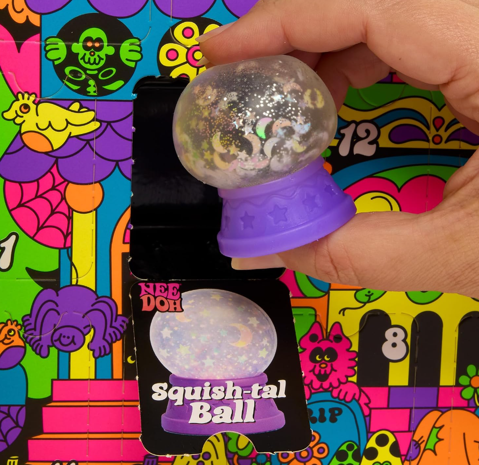 Schylling- NeeDoh- Funky Frights Squish O-Ween Countdown Toy