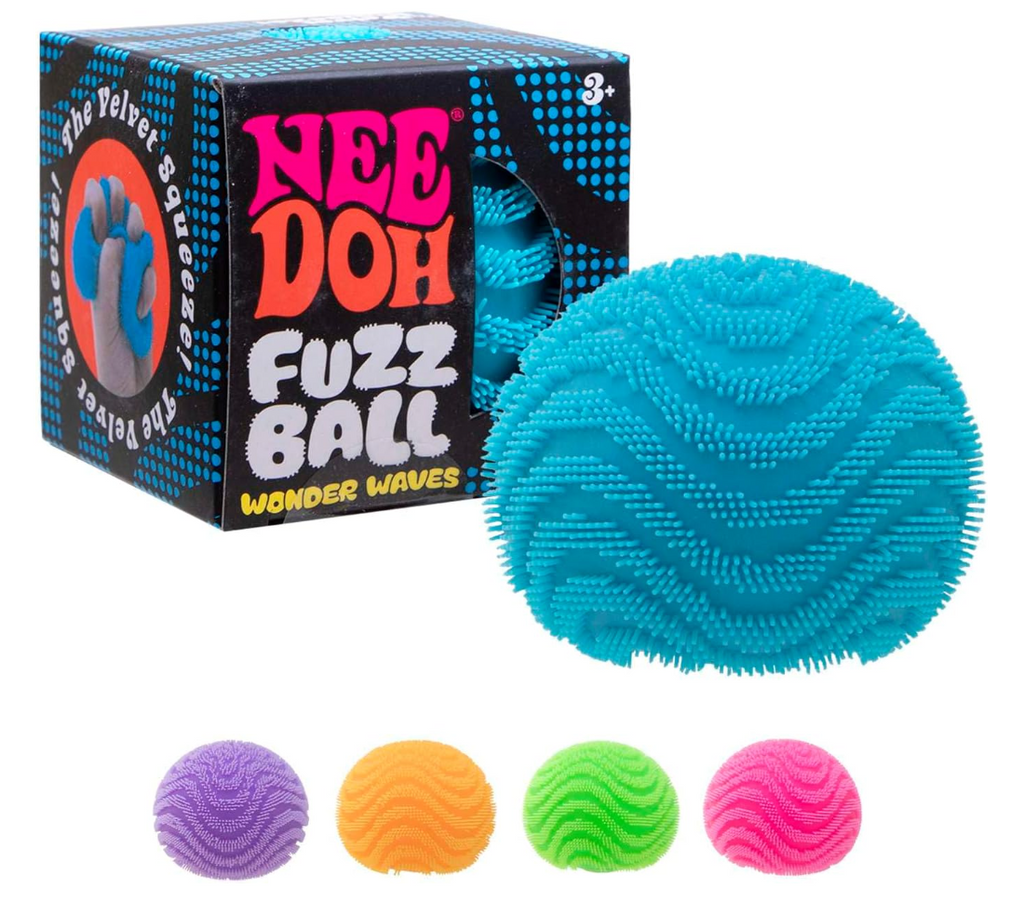Schylling- NeeDoh- FuzzBall- Wonder Waves