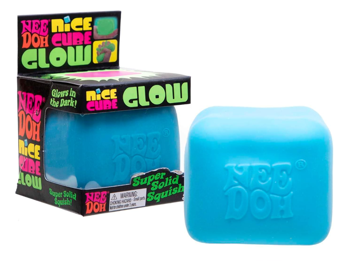 Schylling- NeeDoh- GLOW Cube