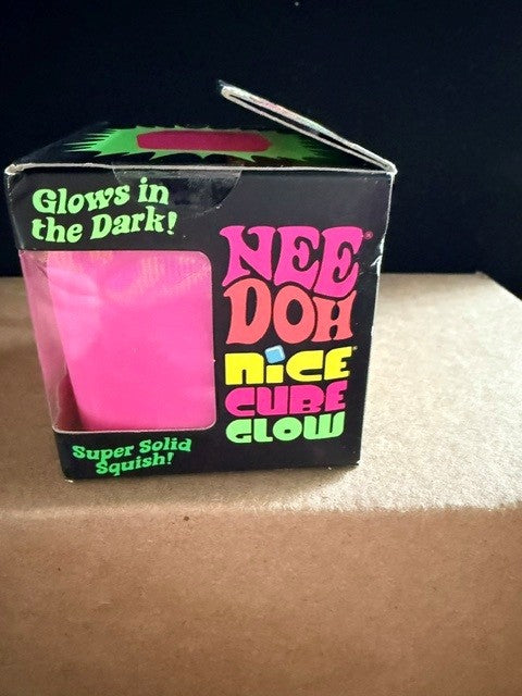 Schylling- NeeDoh- GLOW Cube