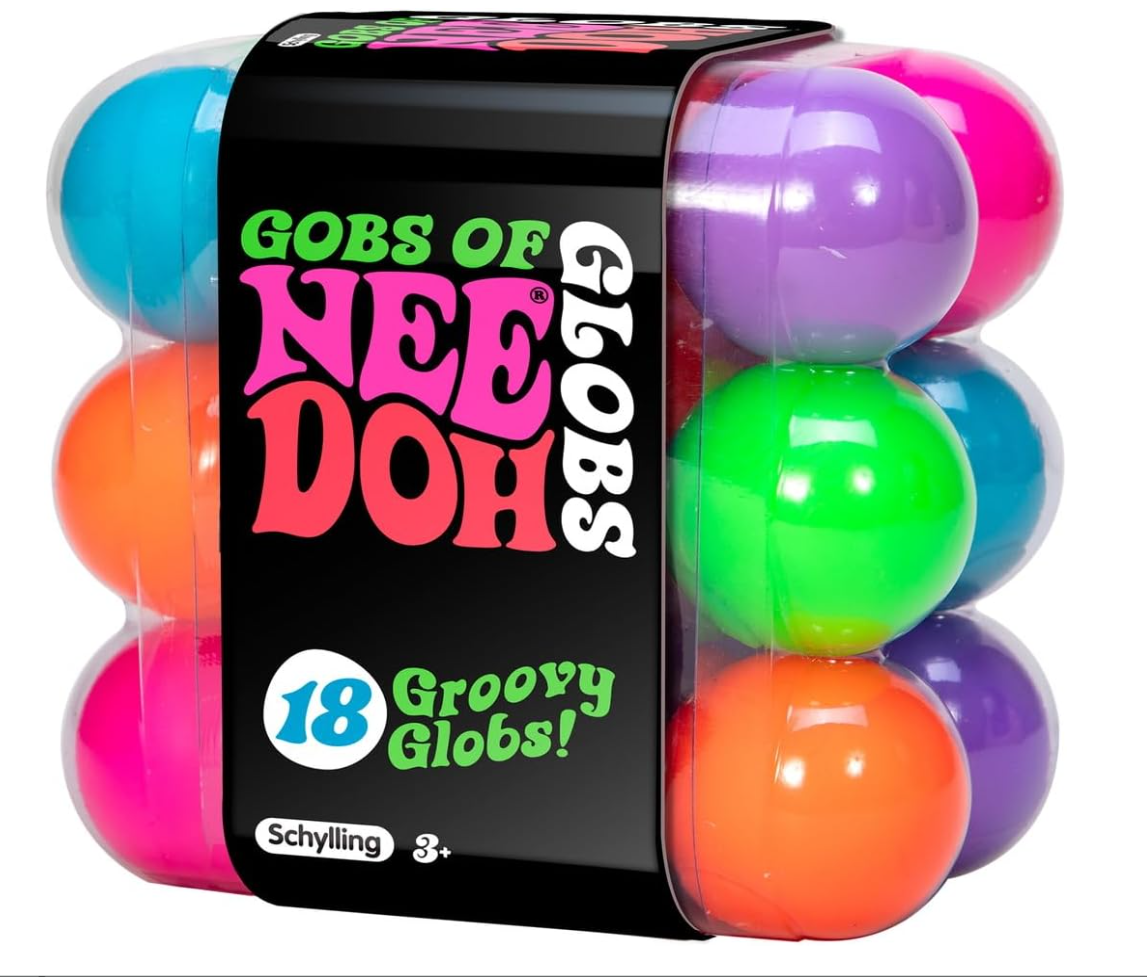 Schylling- NeeDoh-Gobs of Globs- 18pk