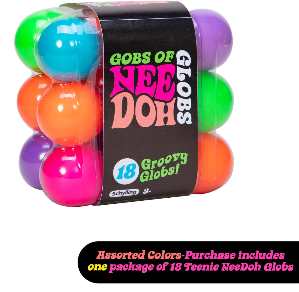 Schylling- NeeDoh-Gobs of Globs- 18pk