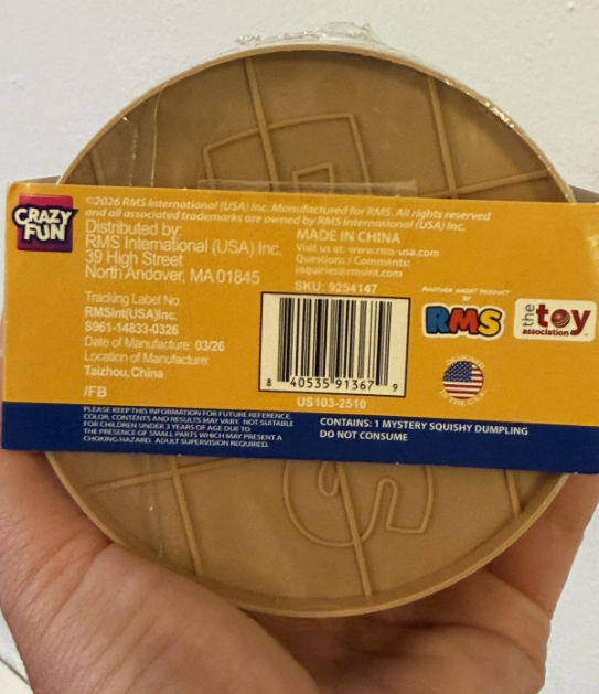 RMS The Original Mystery Dumpling- Gold Glitter Edition