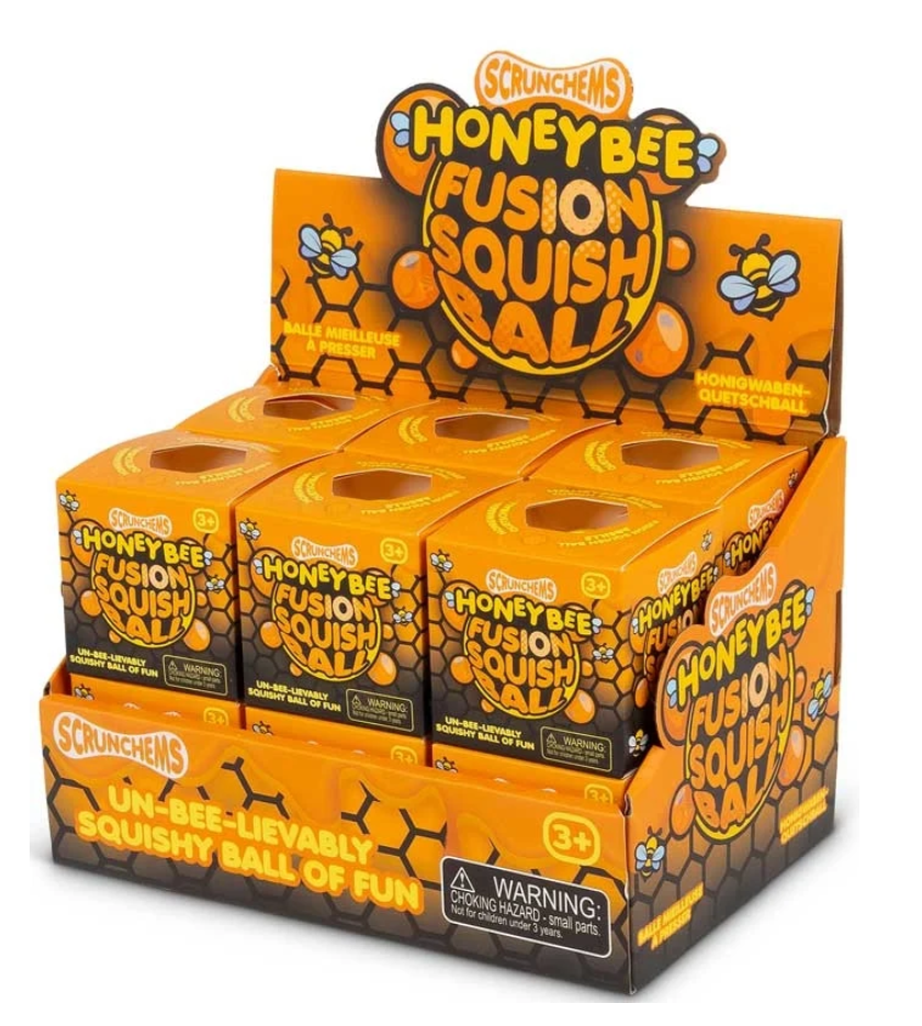 Scrunchems Honeybee Fusion- Squish Ball