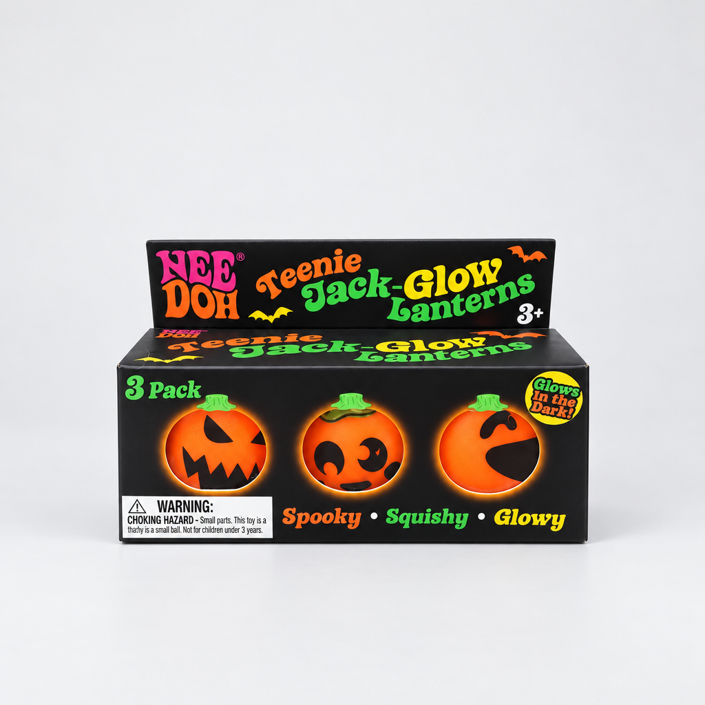 Scylling- NeeDoh- Teenie Jack Glow Lanterns