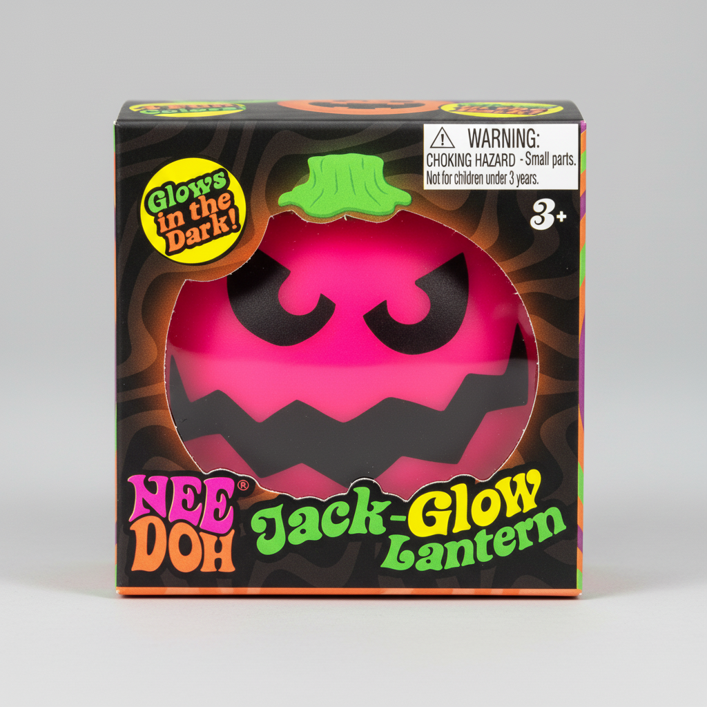 Schylling- NeeDoh- Jack Glow Lantern