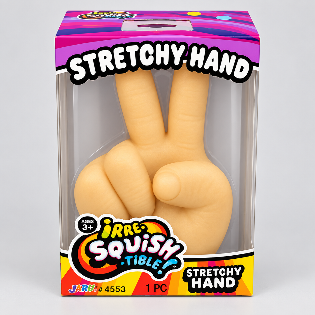 Irre-Squish-tible!™ Stretchy Hand Toy