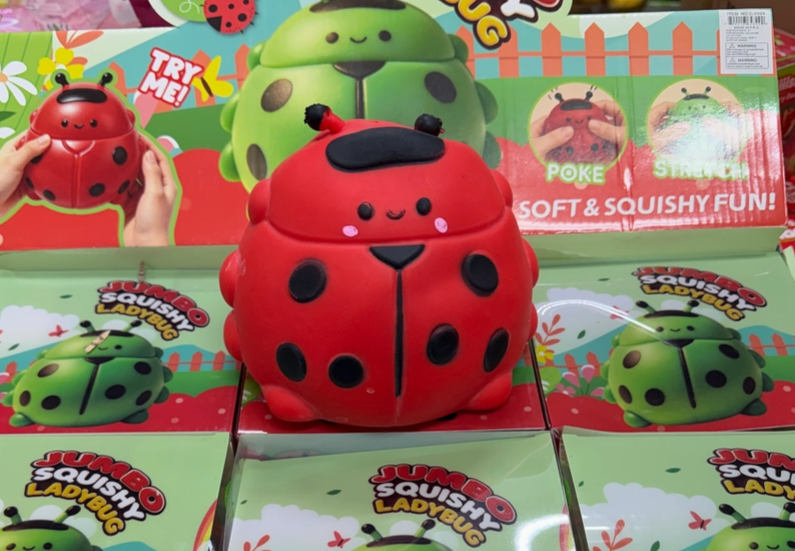 JUMBO Lady Bug Squishy