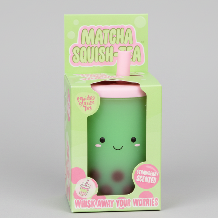 Matcha Squish-Tea- Squishy Toy