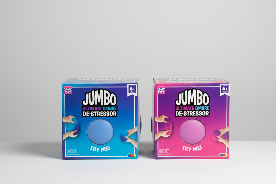 RMS- JUMBO- Ombre Destresser Ball (1 piece)