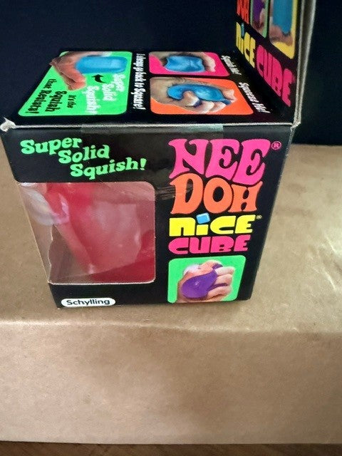 Schylling- Needoh-  Blue Nice Cube