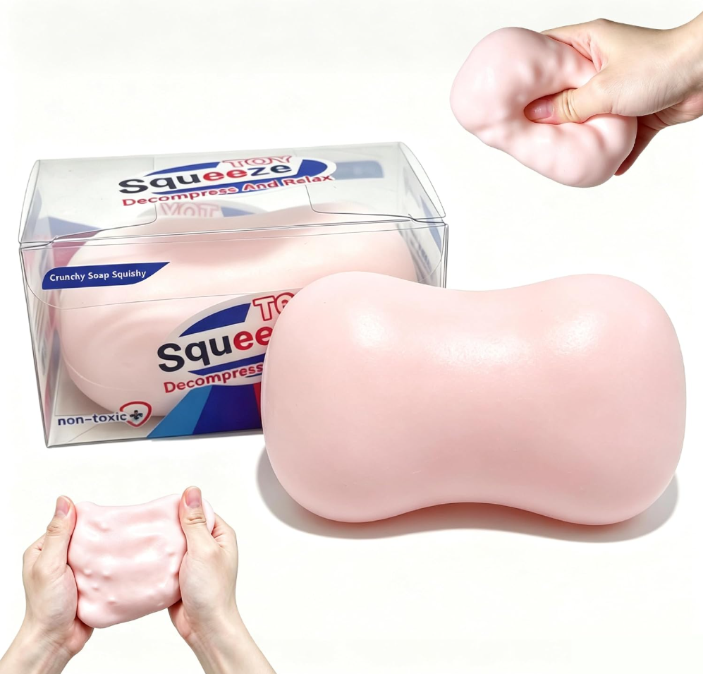 Crunchy Squeeze Soap- Sensory