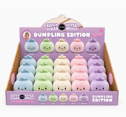 Top Trenz - Super Duper Sugar Squisher Plush - Sugar Dumplings
