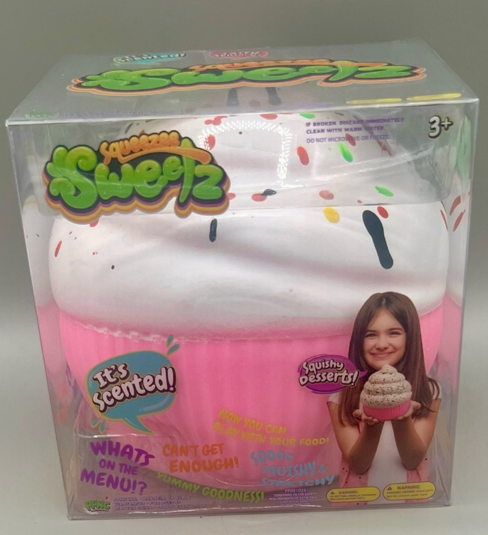 Sweetz Scented Cupcake with Sprinkles- Squish (PPNC)