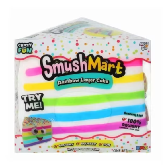 RMS- SmushMart- Rainbow Layer Cake