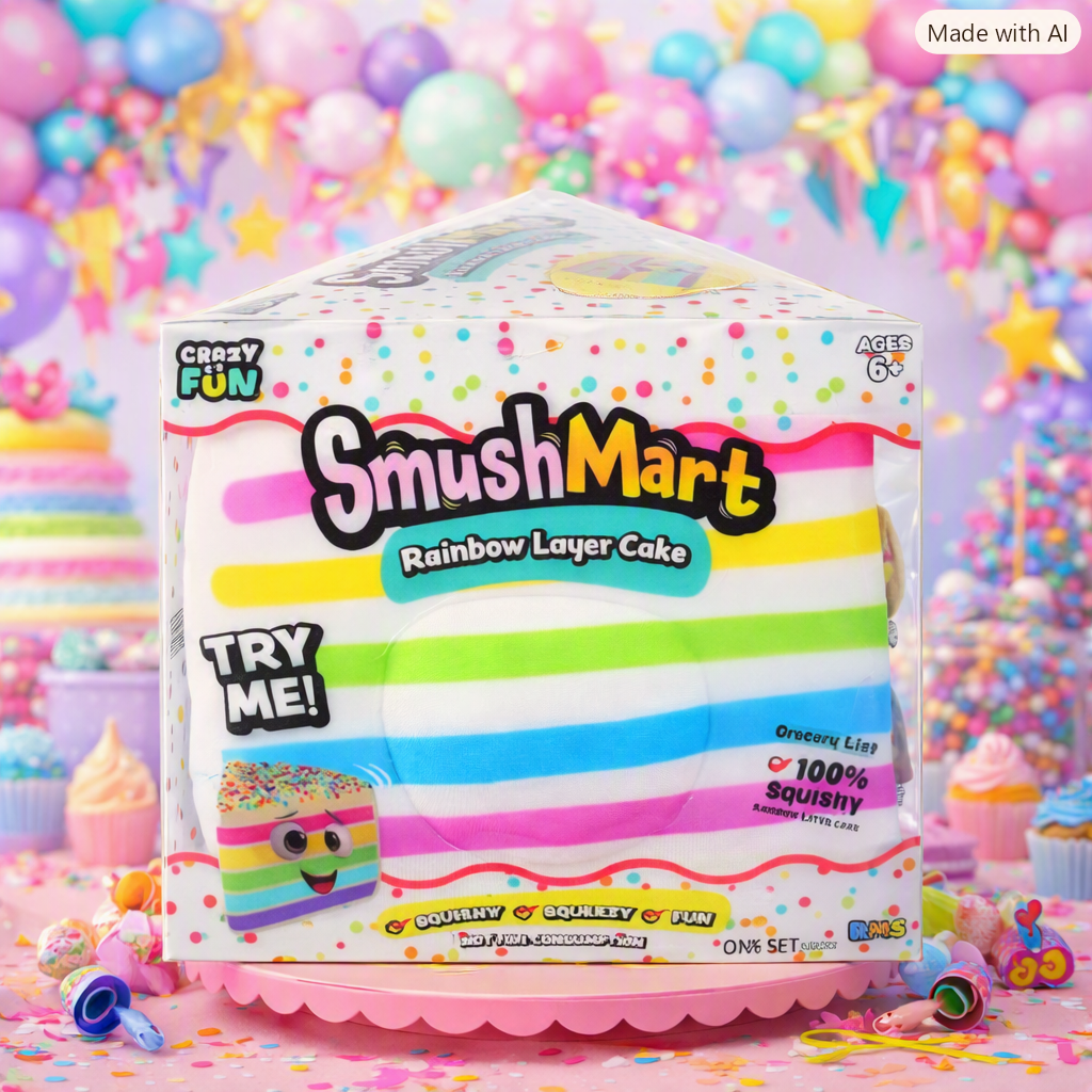 RMS- SmushMart- Rainbow Layer Cake