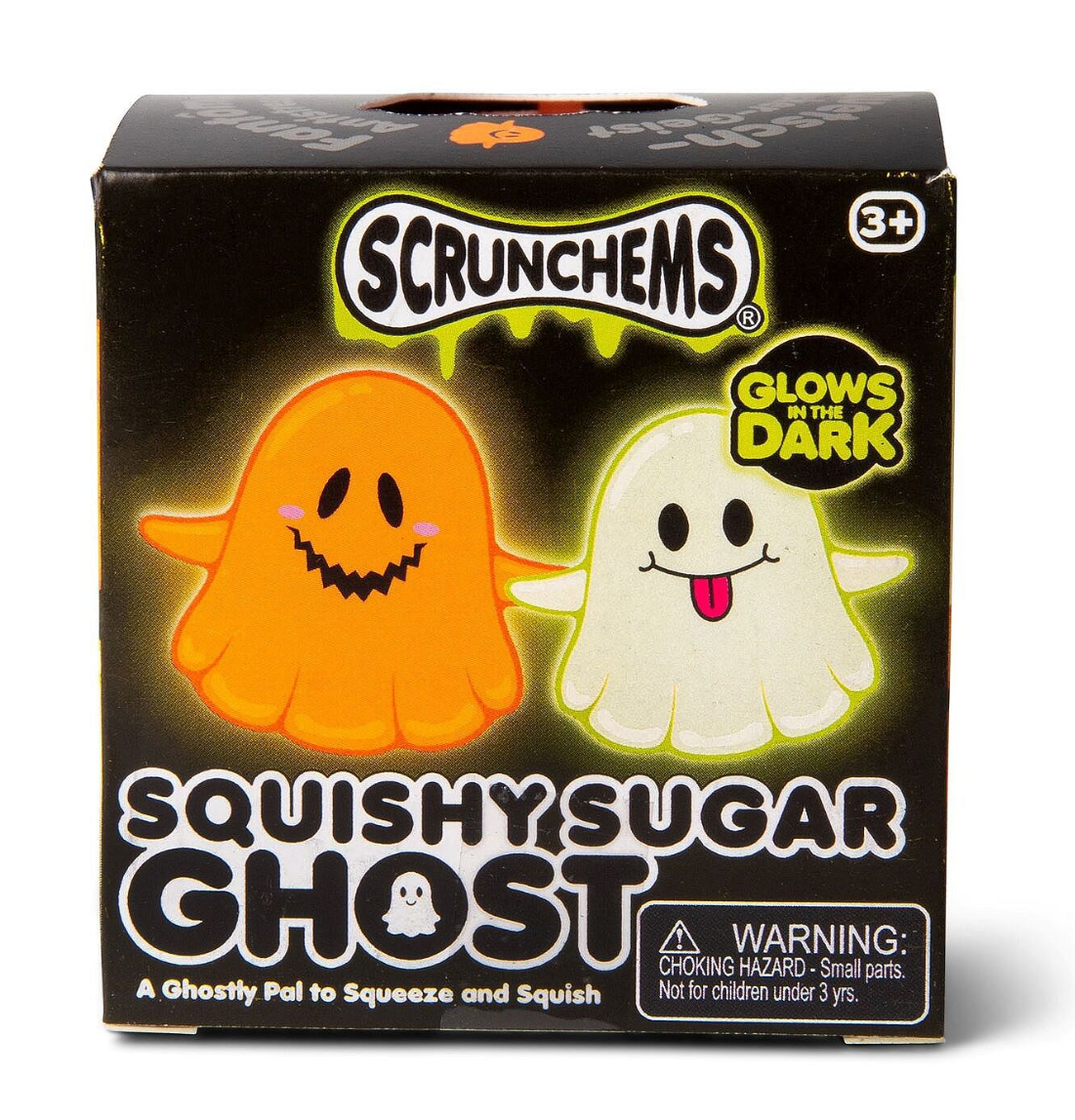 Scrunchems - Squishy Sugar Ghosts (Glows In The Dark)- Toy