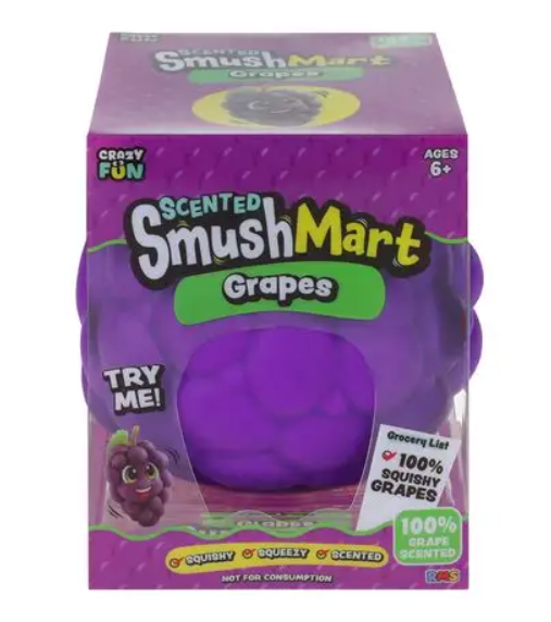 Crazy Fun - SmushMart- JUMBO Scented Grape