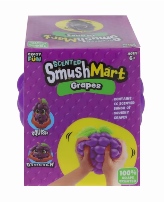 Crazy Fun - SmushMart- JUMBO Scented Grape