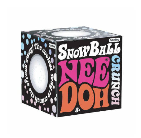 Schylling- NeeDoh- SnowBall Crunch