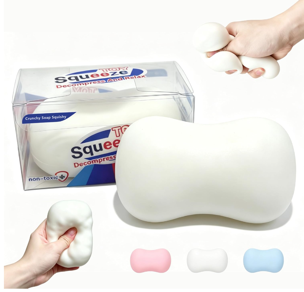 Crunchy Squeeze Soap- Sensory