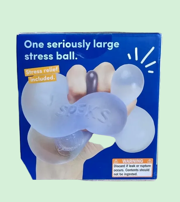 Speks.- JUMBO- Gump- Memory Gel- Stress Ball