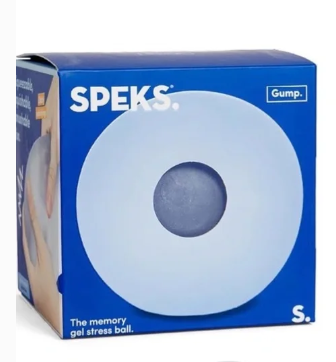 Speks.- JUMBO- Gump- Memory Gel- Stress Ball