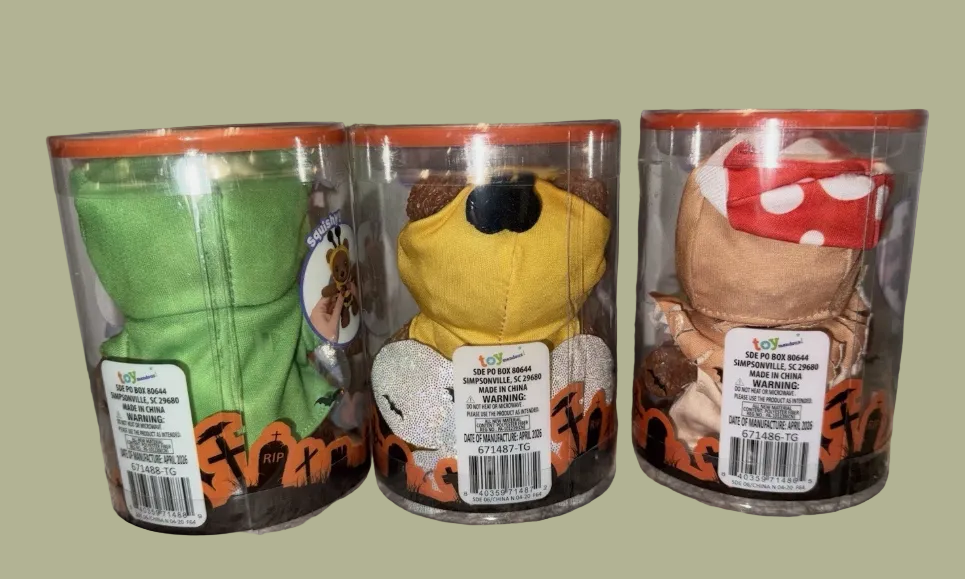 Squeeezy- toyMendous!- Dress Up Bears /Mix Match
