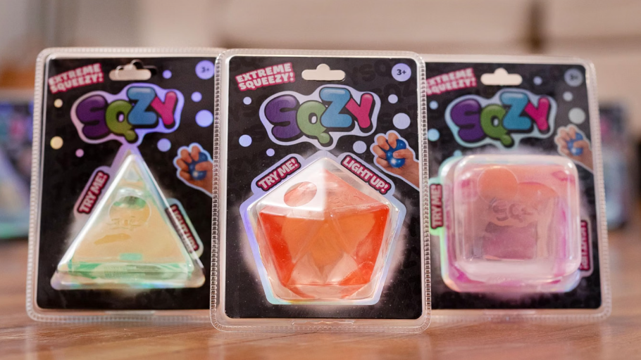 SQZY (JA-RU)- Light Up Squishy Gel Gem