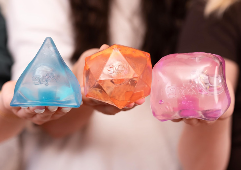 SQZY (JA-RU)- Light Up Squishy Gel Gem
